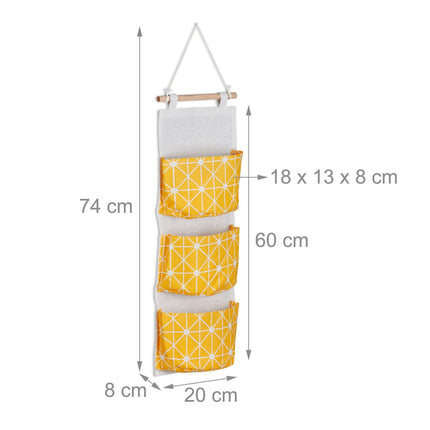 Depozitare suspendată în material textil
