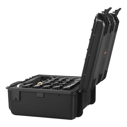 Hard Pistol Case, IP67 Waterproof, Custom Foam, TSA