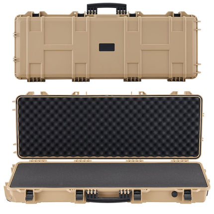 Hard Rifle Case 109 cm, Wheeled, IP67, Pre-Cut Foam