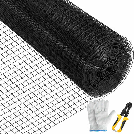 Hardware Cloth Roll, 24 x 100 ft, 1 in Mesh, 16 Gauge