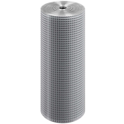 Hardware Cloth Roll, Galvanized 1/2 In Mesh, 24 In x 100 Ft