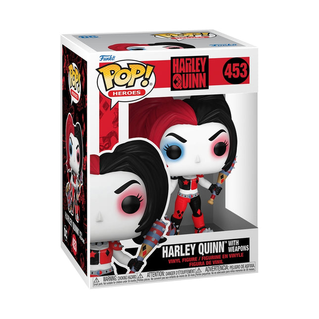 Harley Quinn Funko Pop! Figurină de vinil cu arme