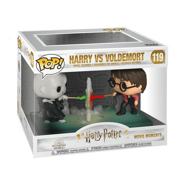 Harry Potter Funko Pop! Figurină de vinil: Scena Harry vs Voldemort