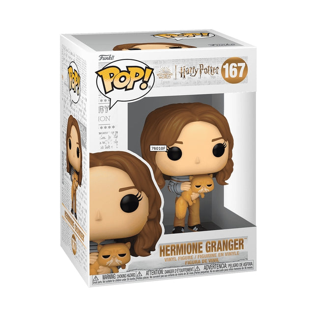 Harry Potter Funko Pop! Figurină de vinil - Hermione Granger cu Crookshanks
