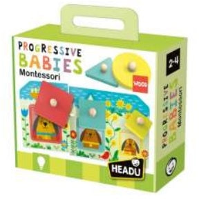 Jocul progresiv pentru bebeluși Headu Montessori
