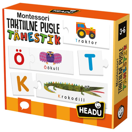 Headu Montessori Touch Abc (în limba estonă)