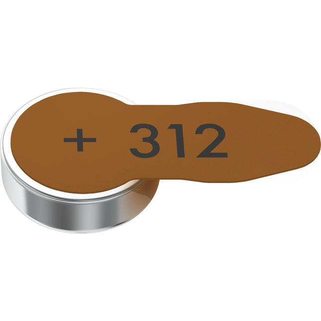 Hearing aid battery 312 / A312 / PR41 8-pack