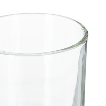 Suport de lumină de căldură transparent set de 12