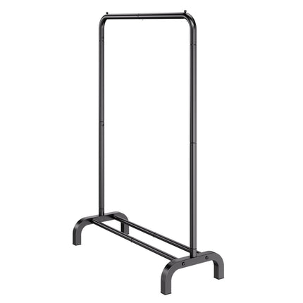 Heavy-Duty Clothes Rack With Hanging Rod, Bottom Shelf