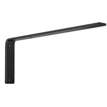 Heavy-Duty L Shelf Brackets, 16x6 in, 4-Pack, 160 lb