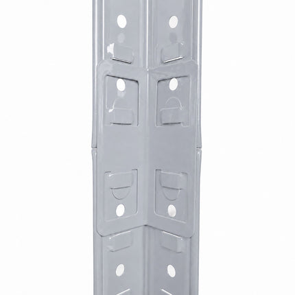 Heavy-Duty Shelving Unit with 5 Adjustable Tiers, 175 kg per Tier, Grey
