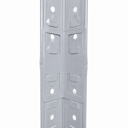 Heavy-Duty Shelving Unit with 5 Adjustable Tiers, 175 kg per Tier, Grey