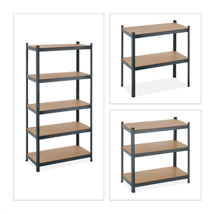 Heavy Duty Shelving Unit with 5 Levels