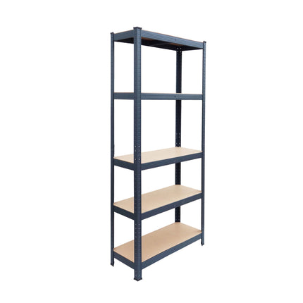 Heavy-Duty Steel Storage Rack with 5 Adjustable Shelves, 875 kg, Anthracite