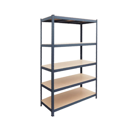 Heavy-Duty Steel Storage Rack with 5 Adjustable Shelves, 875 kg, Anthracite