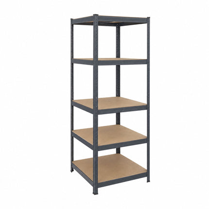 Heavy-Duty Steel Storage Rack with 5 Adjustable Shelves, 875 kg, Anthracite
