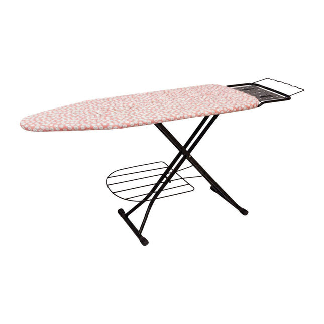 Masă de călcat reglabilă pe înălțime cu suport pentru fier, 110x33 cm