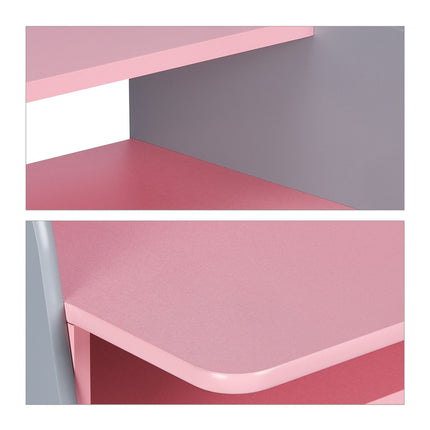 Height Adjustable Table & Bench for Kids