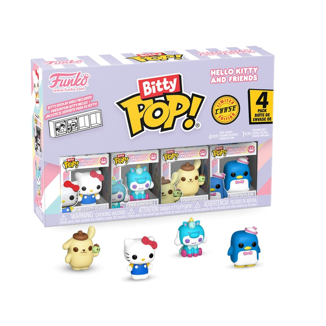 Hello Kitty Funko Bitty POP! Pachet cu figurine - 4 jucării de colecție