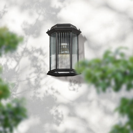 Lumină exterioară hexagonală pentru pereți