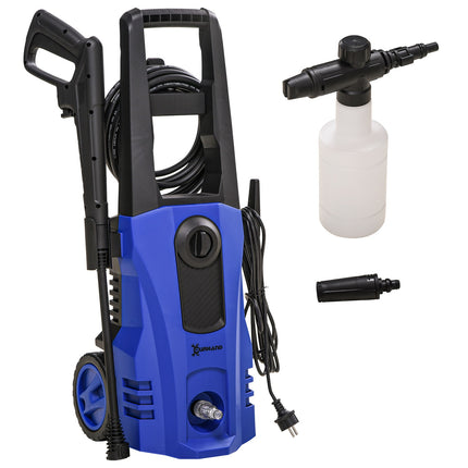 High pressure washer, 150 bar, 1800 W, 6 m hose, blue