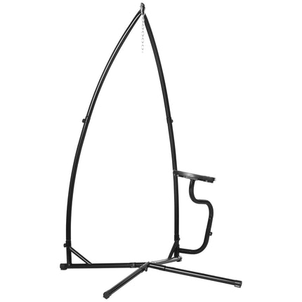 Hängesessel Gestell, Metall, X-Form, 120kg Kapazität