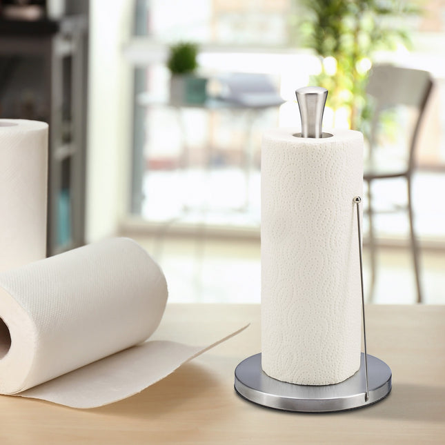 Holder for kitchen roll standing