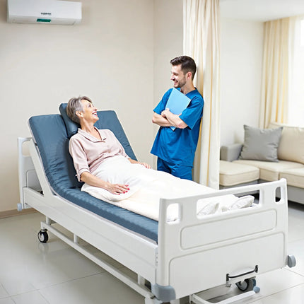 Hospital Bed Mattress, Waterproof Dual-Layer Foam 300 lb