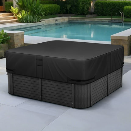Hot Tub Cover 76x76x20 In, 600D Oxford, Waterproof