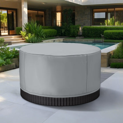 Hot Tub Cover Protector, 79 in Dia x 33 in, 420D Oxford, Waterproof