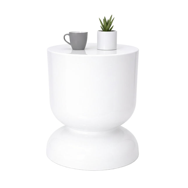 Măsuță și scaun lateral Hourglass – Metal, Multifuncțional
