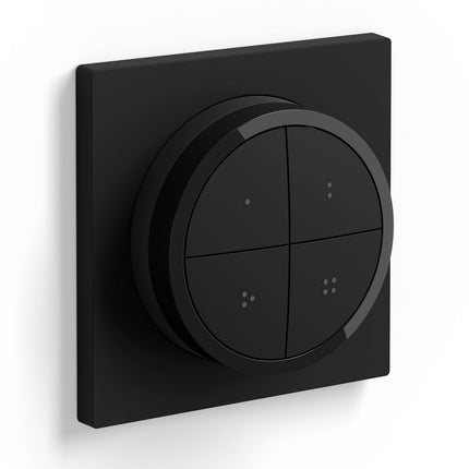 Hue Tap Dial Switch Black