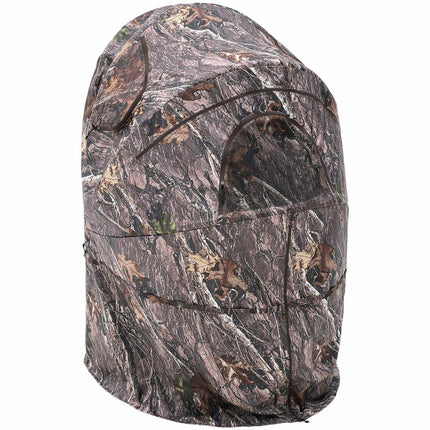 Hunting Blind, 1-Person Camouflage Tent With Carry Bag