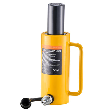 Hydraulic Cylinder Jack, 20 Ton, 6-Inch Stroke, Quick Connector