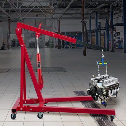 Hydraulic Long Ram Jack, 4 Ton, 24–43.7 in Lift