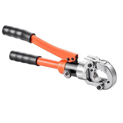 Hydraulic Pipe Crimping Tool, 5 Jaws V12-V28, Case