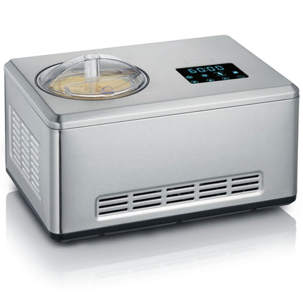 Ice Cream Maker with Compressor, 2 x 2L Capacity