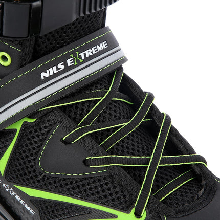 In-Line Skates, Black/Green, Size 40