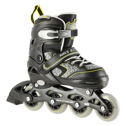 Patine in linie, negru-galben, marimea L (39-42)