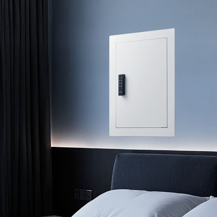 In-Wall Safe, 22-Inch 3-Shelf, Password Key Access