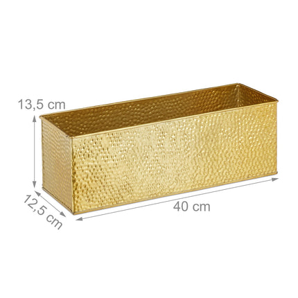 Jardiniera cu ferestre din fier galvanizat pentru interior