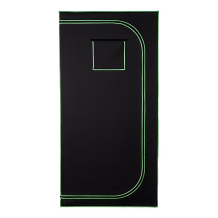 Indoor Grow Tent 100x100x200 cm, 600D Mylar, Window