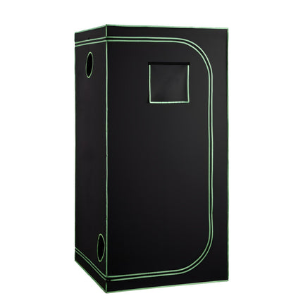 Indoor Grow Tent 100x100x200 cm, 600D Mylar, Window