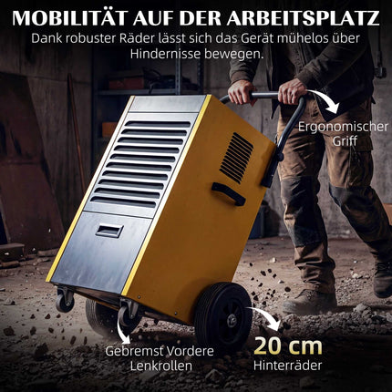 Dezumidificator industrial, 70L/zi, drenaj continuu