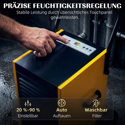 Dezumidificator industrial, 70L/zi, drenaj continuu