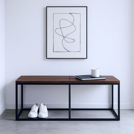 Bancă de masă industrială, 120 cm, 2 locuri