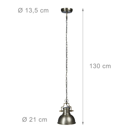 Lampă suspendată în stil industrial