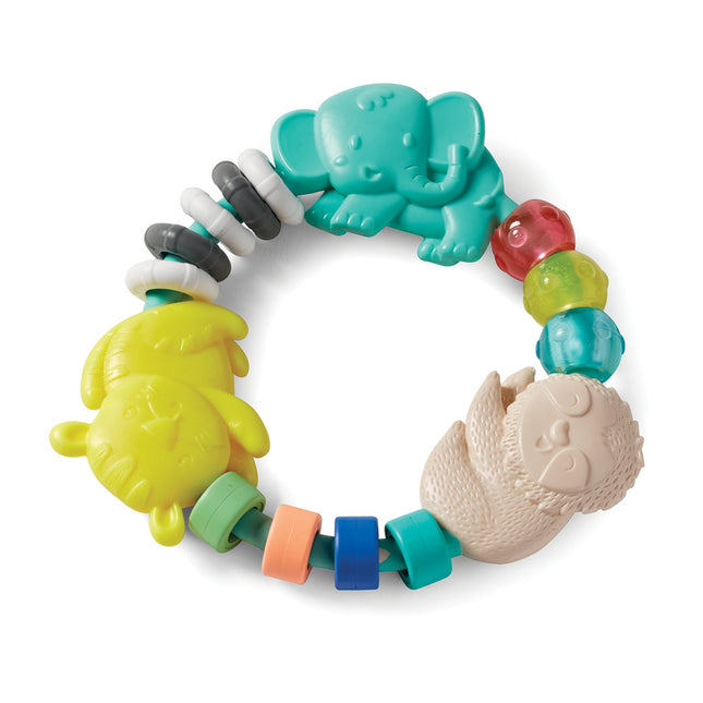 Infantino Zornăitoare și inel gingival Busy Beads
