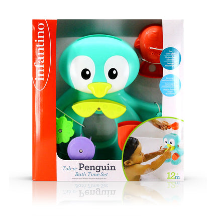 Infantino set de joacă Tub A Penguin pentru baie