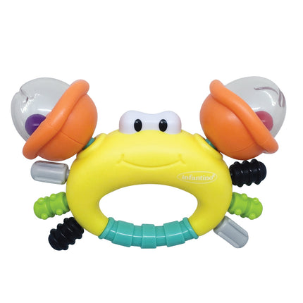 Infantino zornăitoare și inel gingival Sand Crab